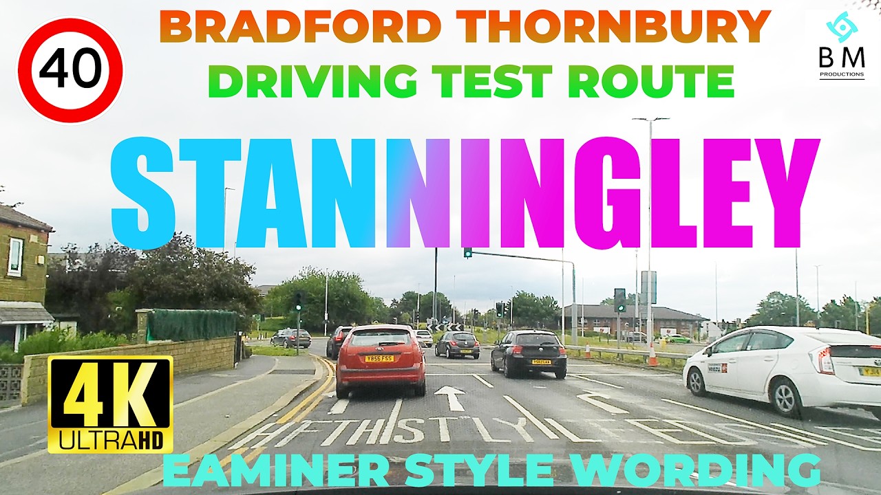 Bradford Thornbury test route - Stanningley Pudsey