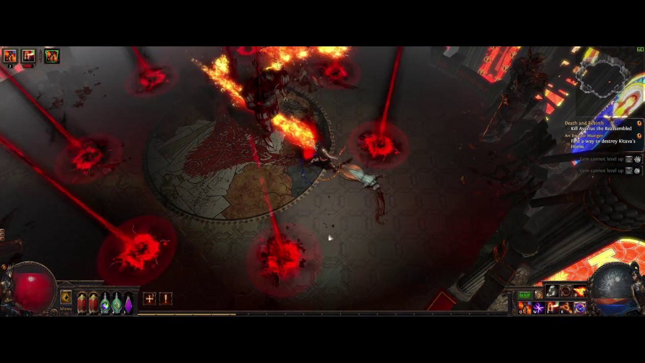 Path of Exile: Act 10 - Avarius the Reassembled Boss Fight