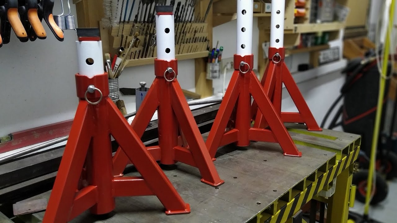 Самодельные подставки для автомобиля на 3 тонны!/ Homemade jack stands. 3 tons!