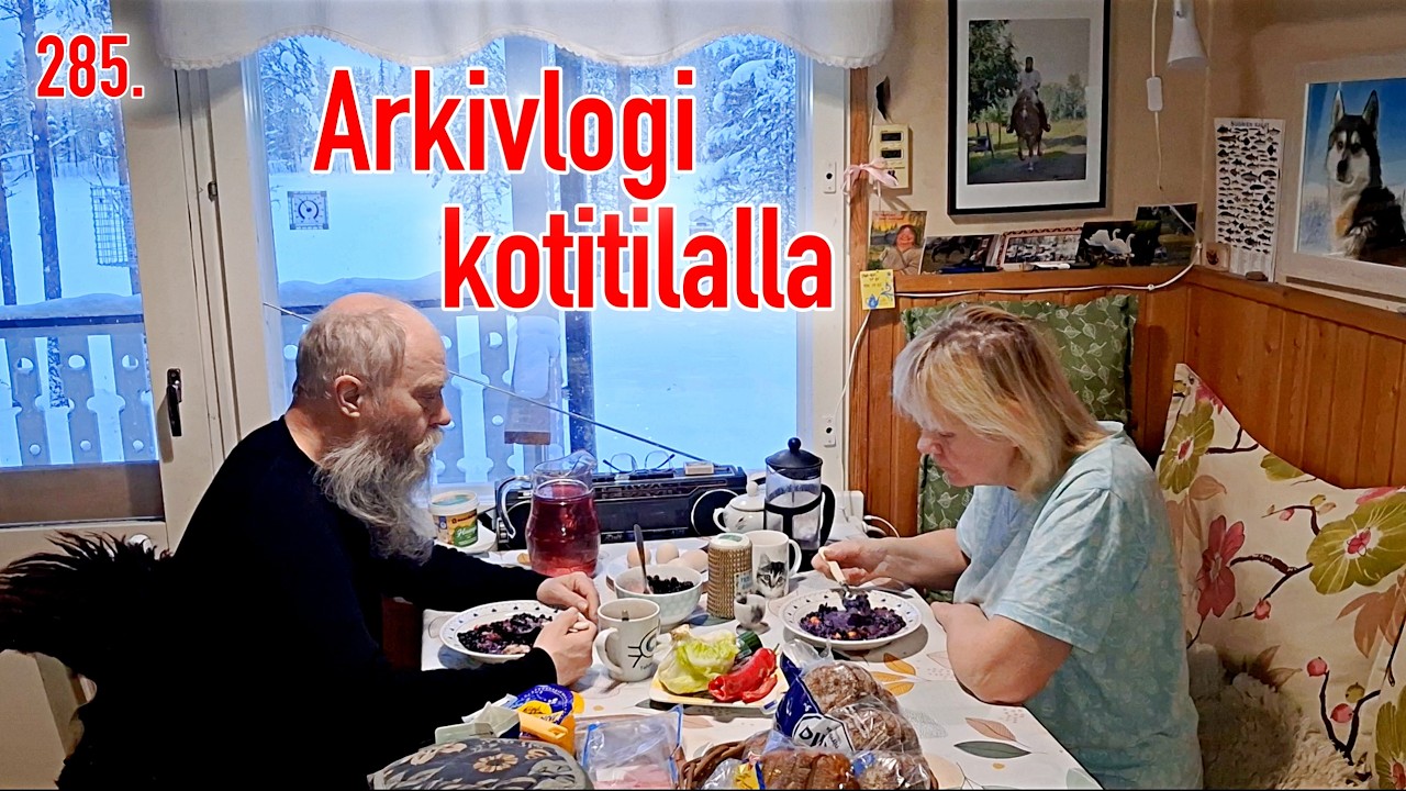 ВИДЕОБЛОГ О ДОМЕ @korpitalo #дровянаяпечь #домовойвлог #куры #кролики #самообеспечение #куусамо
