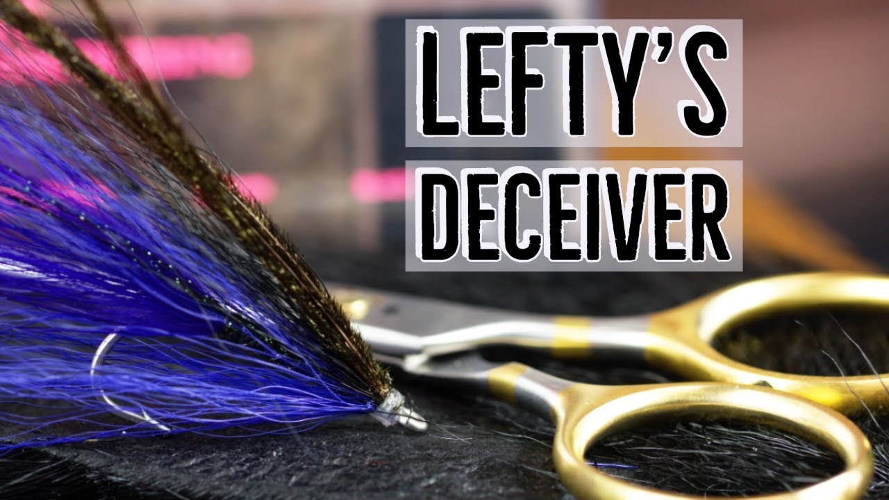 Lefty's Deceiver Fly Pattern (Fly Tying Tutorial)