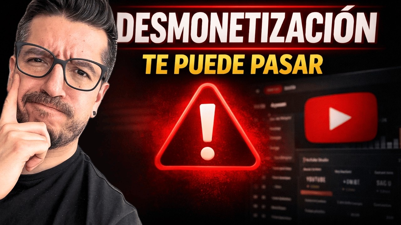 YouTube Está Desmonetizando Canales Masivamente… ¿Estás en Riesgo?