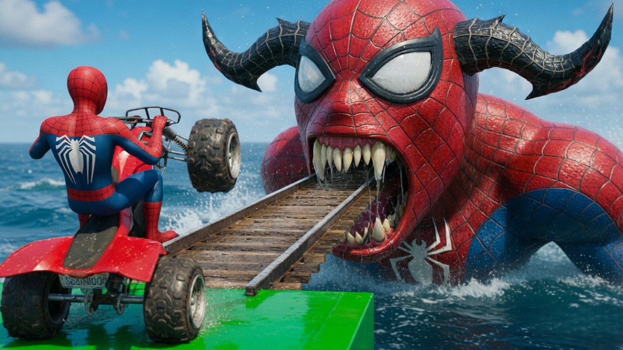 الرجل العنكبوت انقاذ باتمان  Spider-Man Rescue batman vs iron man vs funny Game GTA 5 superhero