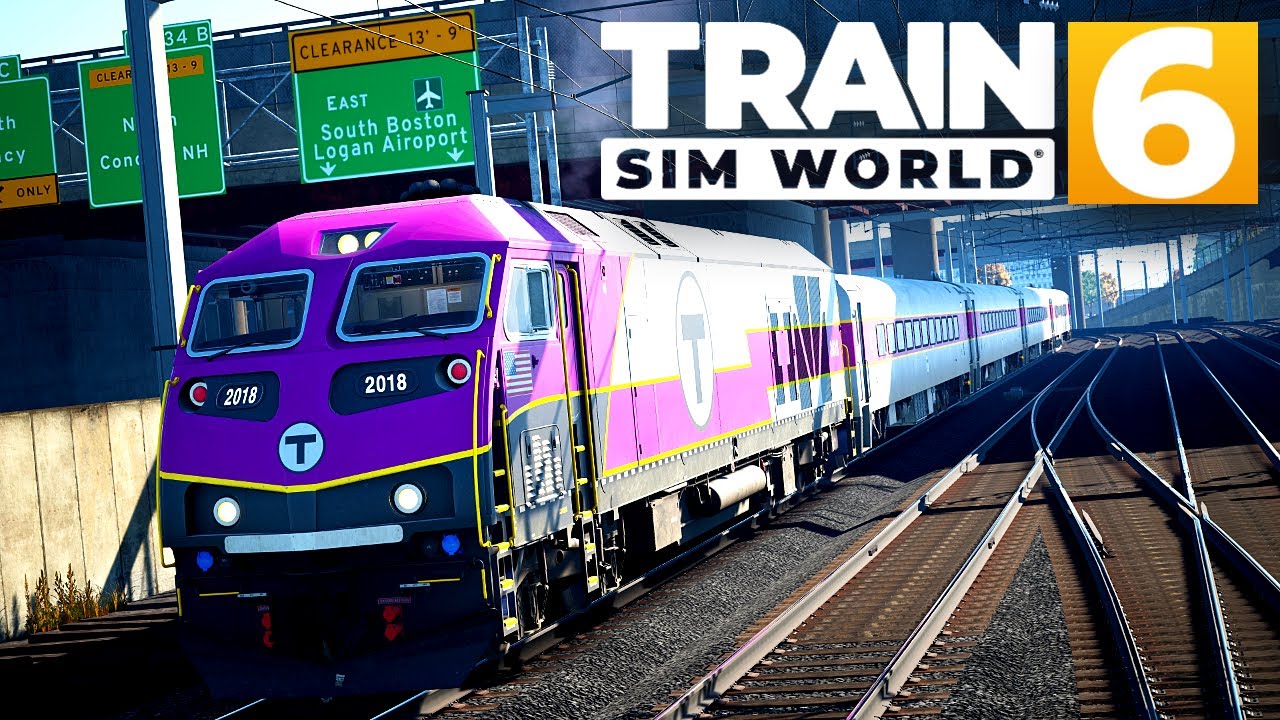 LIVE | Train Sim World 6 &ndash; MBTA Boston to Worcester | Realistic Cab Ride