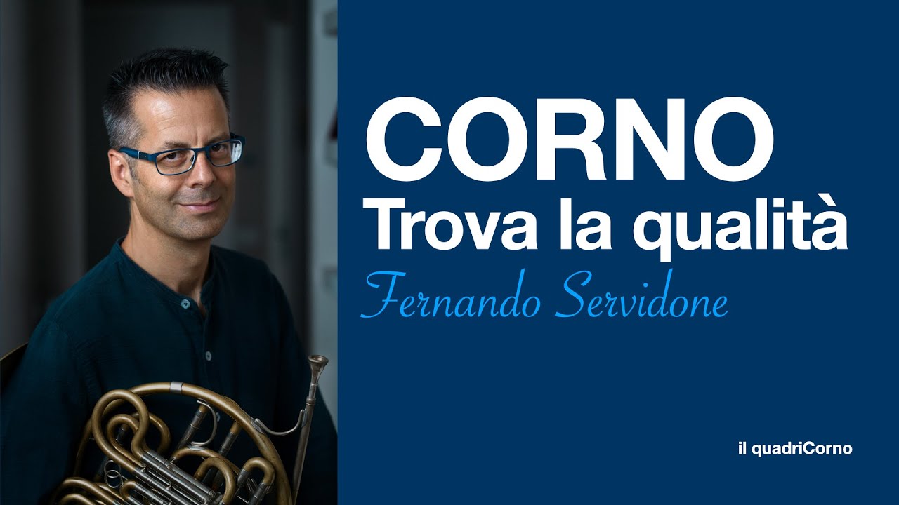 CORNO - trova la qualit&agrave; / Lezione 7