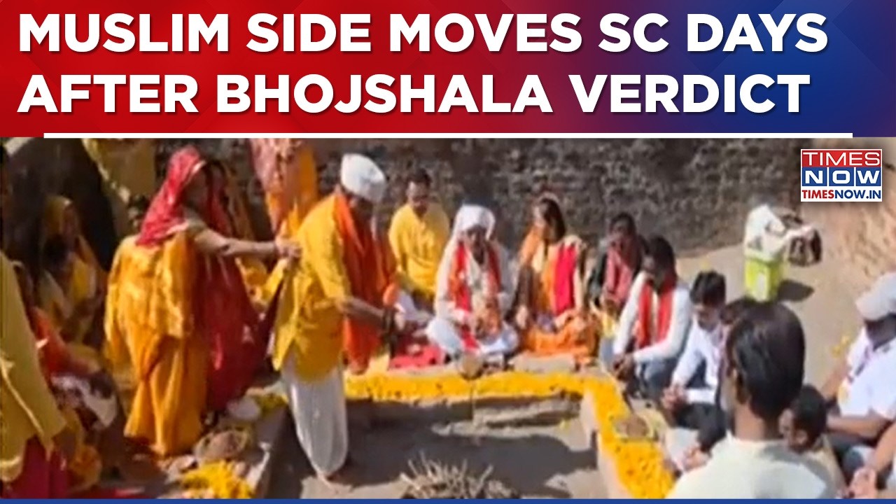 Muslim Side Moves Supreme Court Against Madhya Pradesh HC Order, Days After Bhojshala Verdict| Watch
