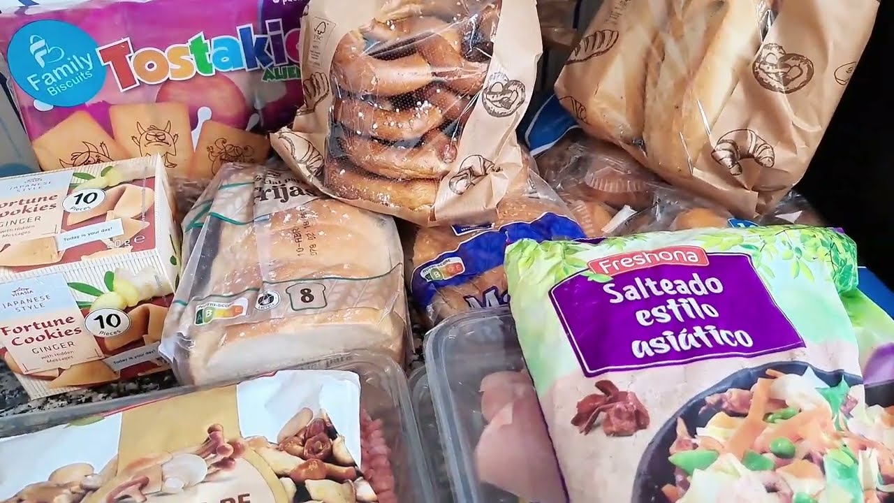 Cumparaturi săptămânale din LIDL (Spania) #demancare