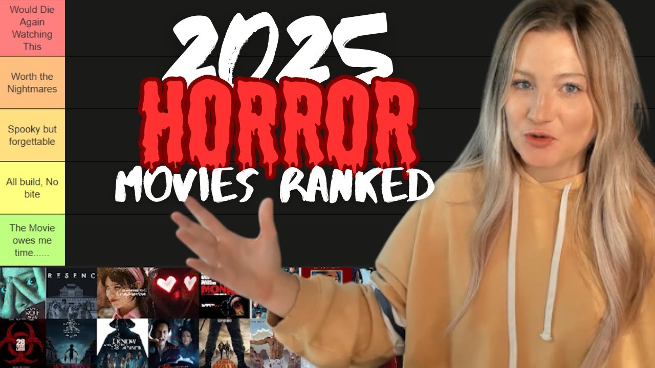 Рейтинг фильмов ужасов, которые я посмотрел в 2025 году!!