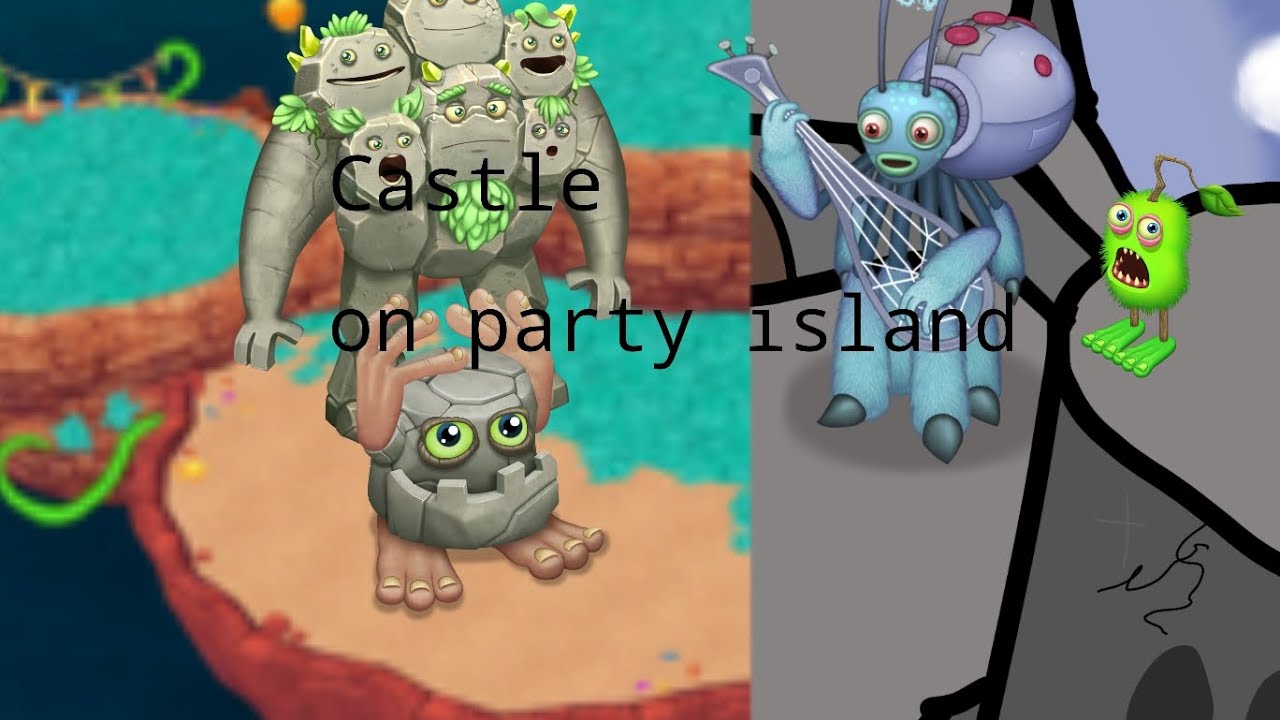 Castle on party island (MSM DOF FANMADE)