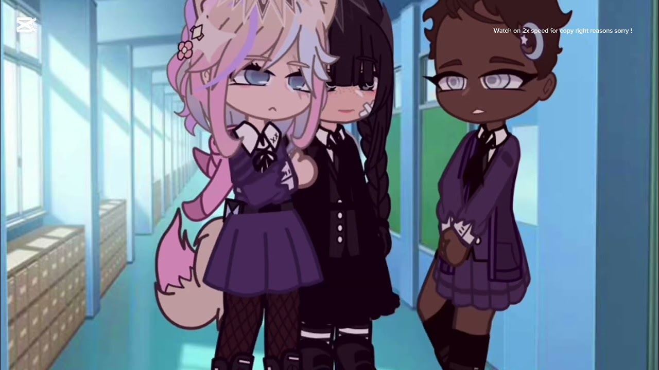 | Wednesday ignores Enid for 24 hours ?! | _ [wenclair] || WEDNESDAY ADDAMS || GACHA CLUB