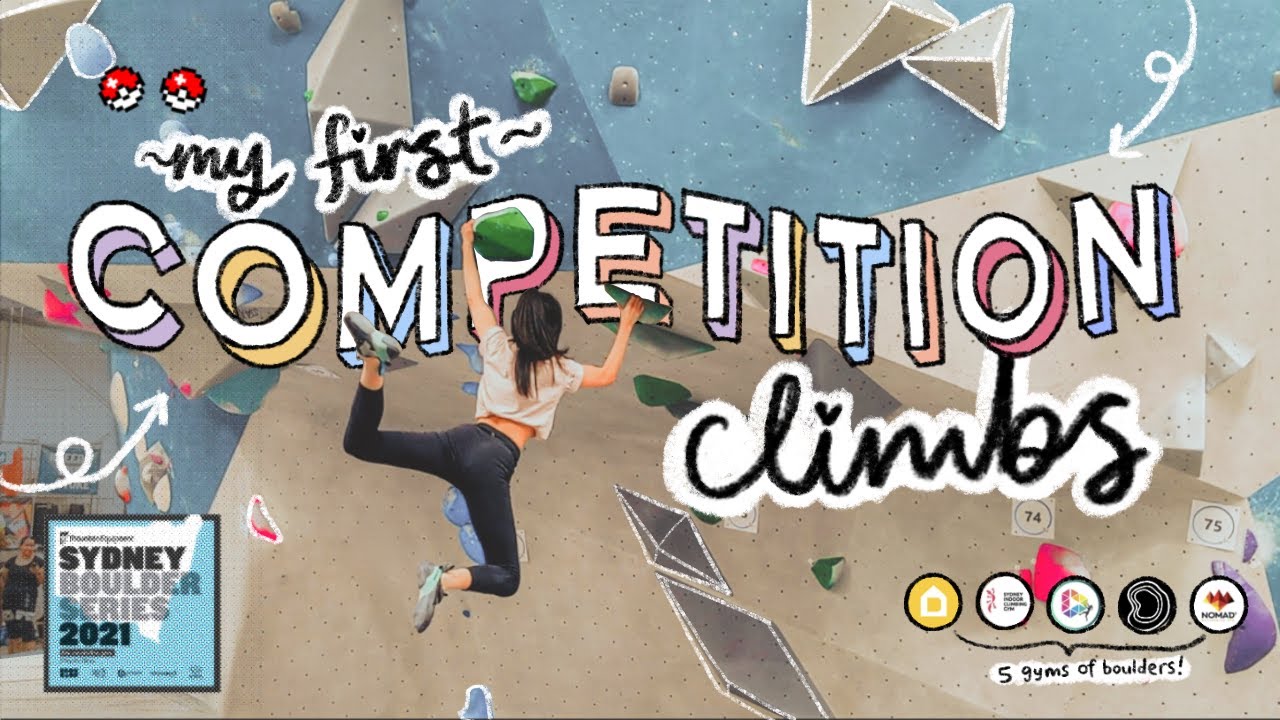 come competition bouldering with me | sydney boulder series 2021 | pt. 1