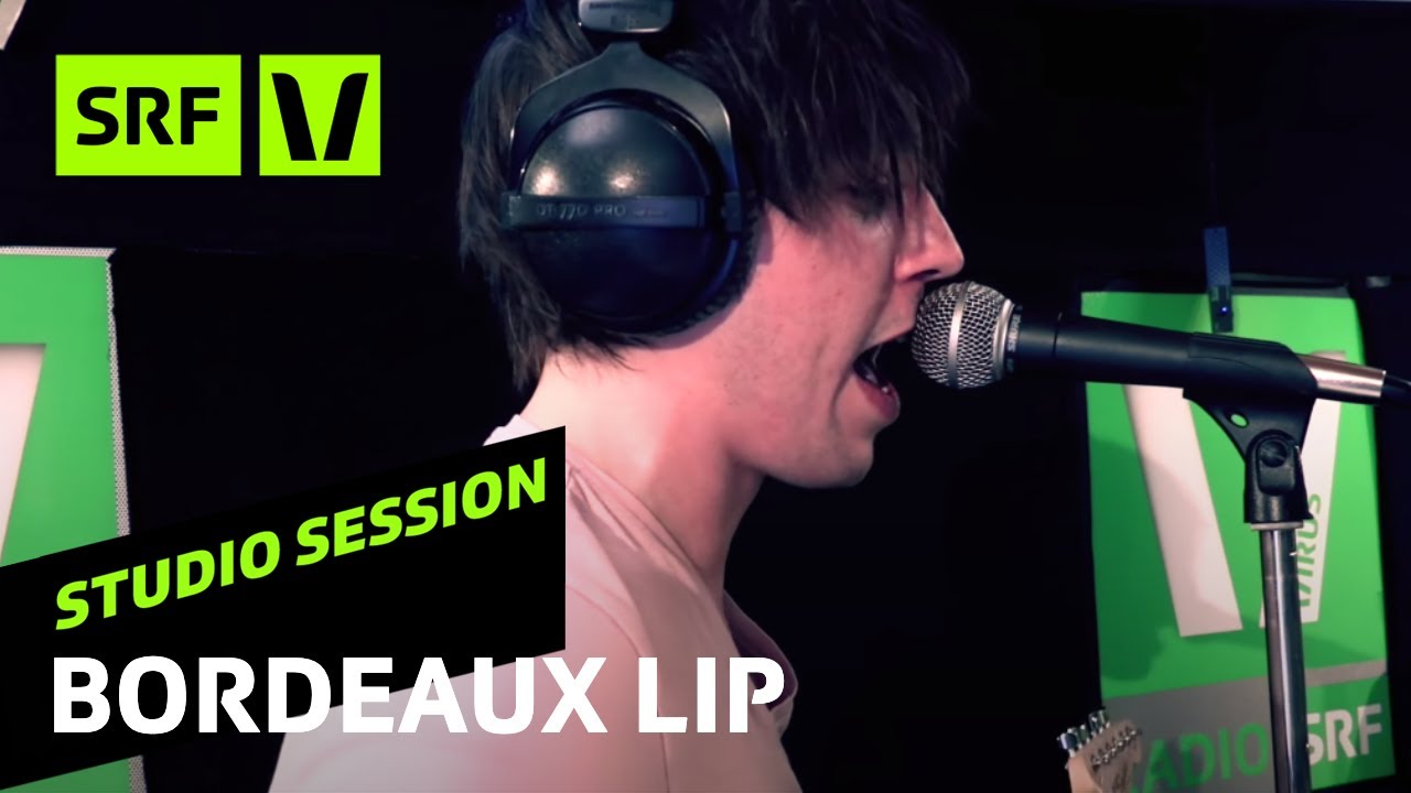 bordeaux lip  &laquo;Smile At Strangers&raquo; - live im Studio | SRF Virus