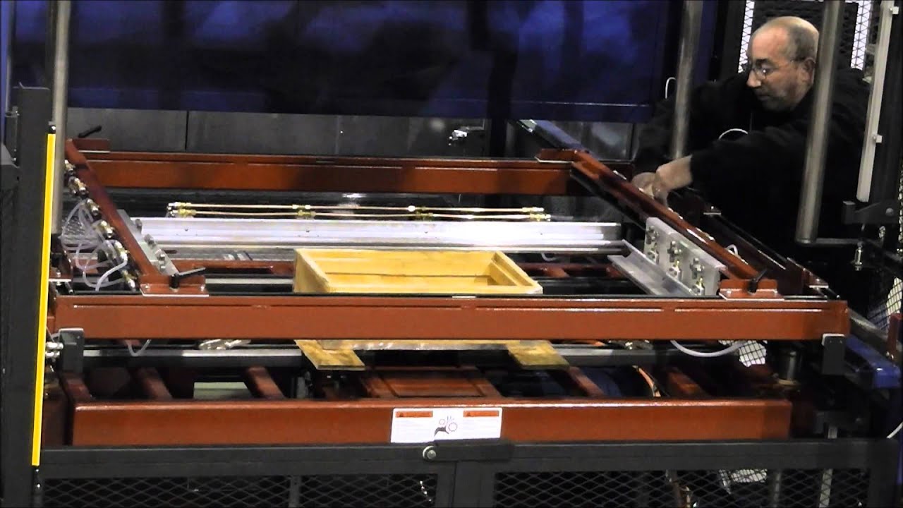 Quick Change Mold and Clamp Frames In Thermoforming