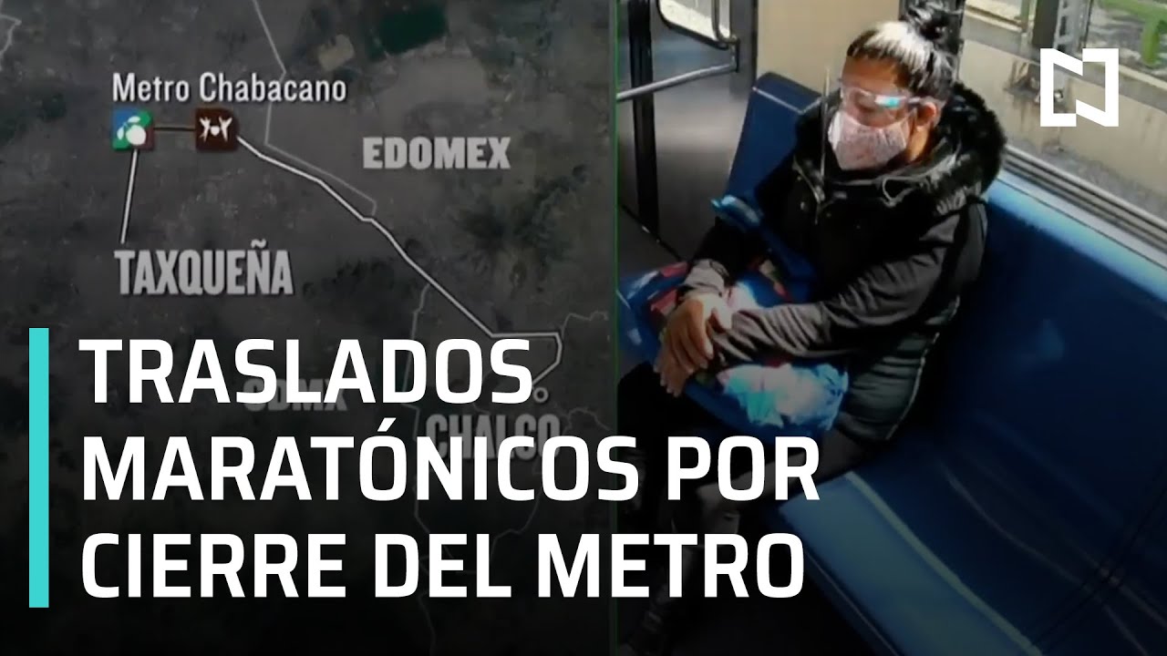 Incendio en el Metro CDMX | Más de tres horas para llegar al trabajo por cierre del metro - En Punto