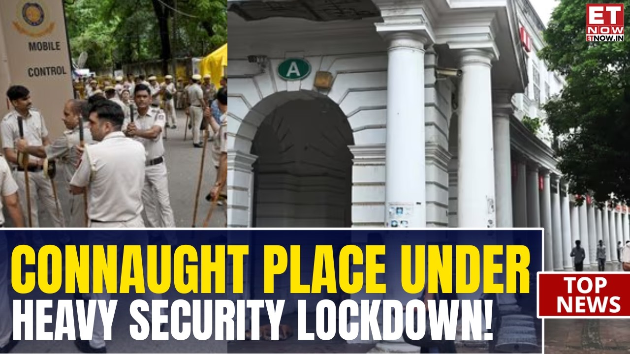 Janpath to Connaught Place on Alert! CJP Protest Triggers Security Tightening | Unusual Scenes!