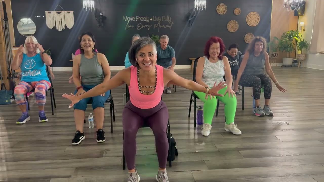 Chair &bull; Active Aging &bull; Chair Zumba &bull; Chair Fitness &bull; Chair Dance