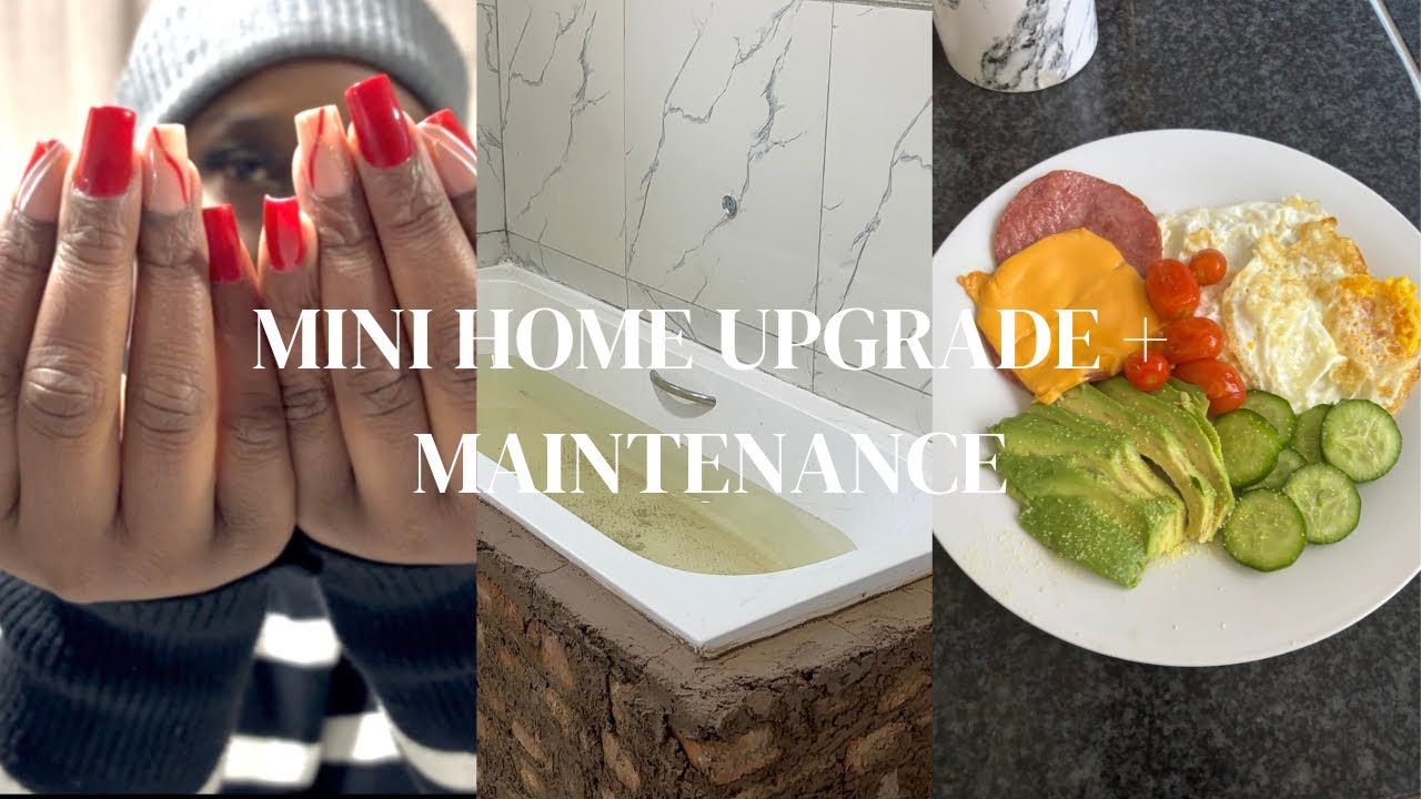 Bathtub Makeover, Missed Curtains Reveal & Beauty Day 💅🛁 | vlogs South African YouTuber