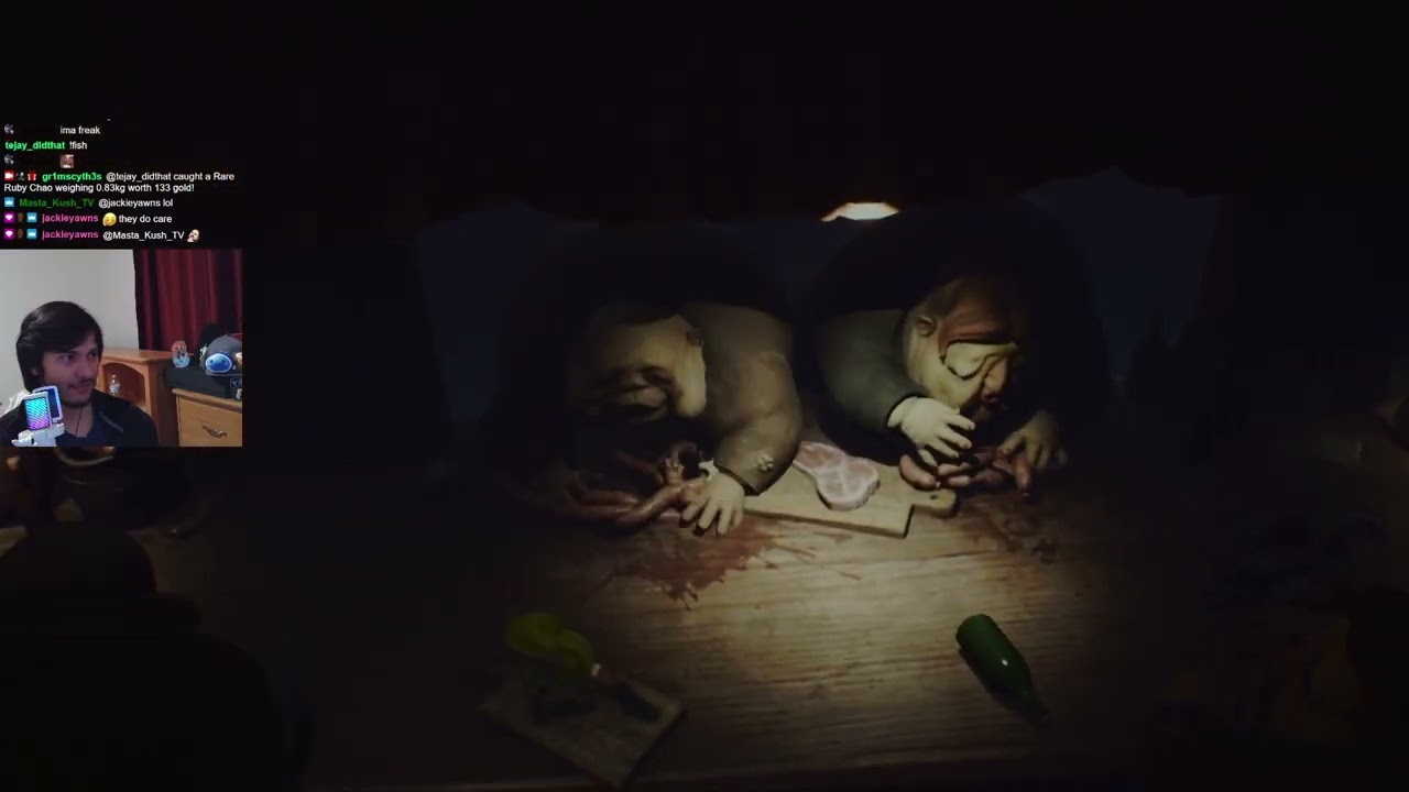 Avoiding the big man (Little Nightmares)
