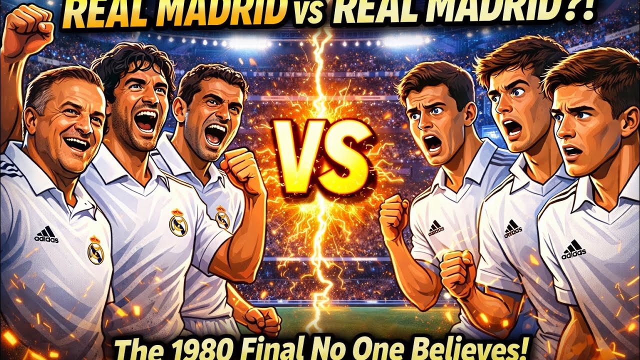 When Real Madrid Faced Their Own Team in a Final.