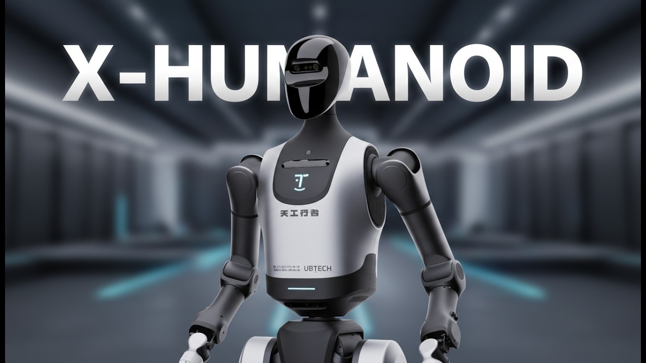 X-Humanoid Robot: Half-Marathon Champion to Factory & Home Mastery!