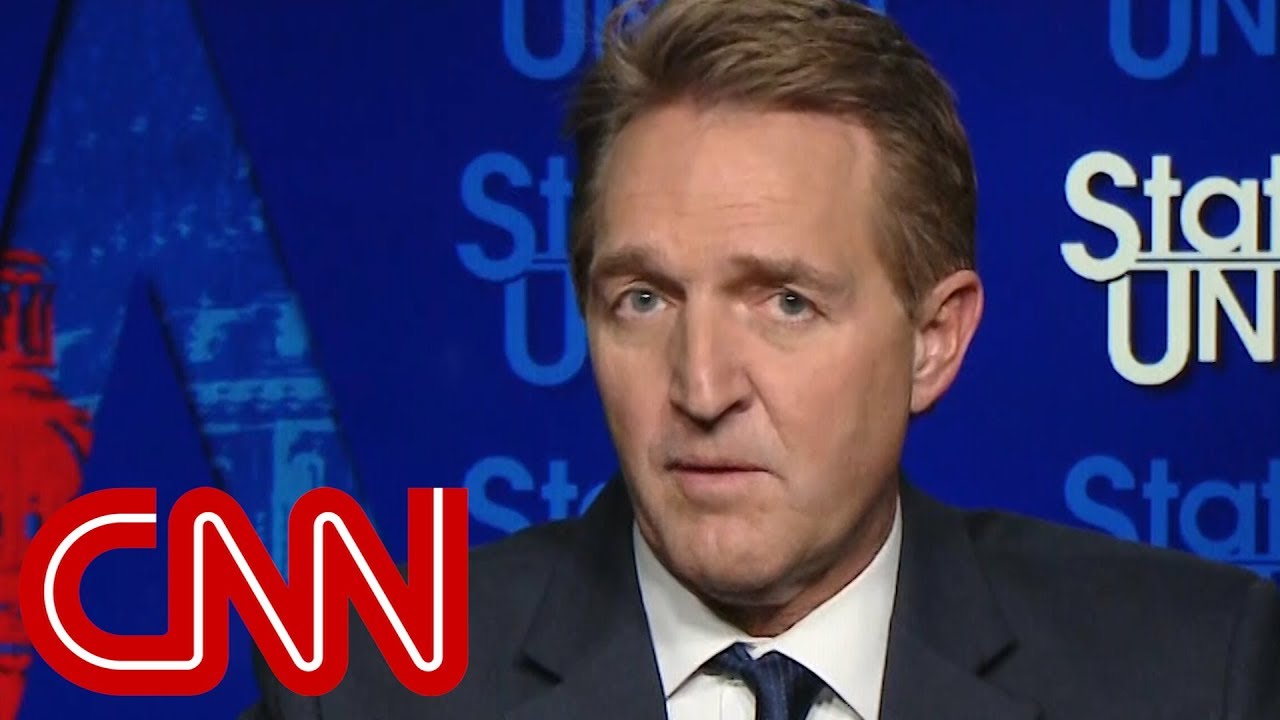 Jeff Flake hopes GOP colleagues will defend Mueller