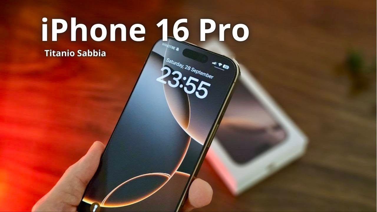 iPhone 16 Pro Titanio Sabbia - Recensione
