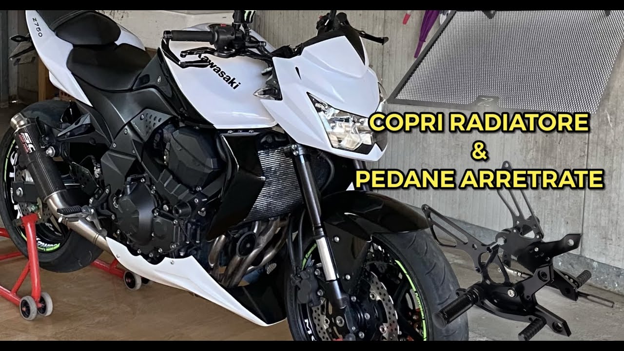 #Come montare le pedane arretrate | più copri radiatore