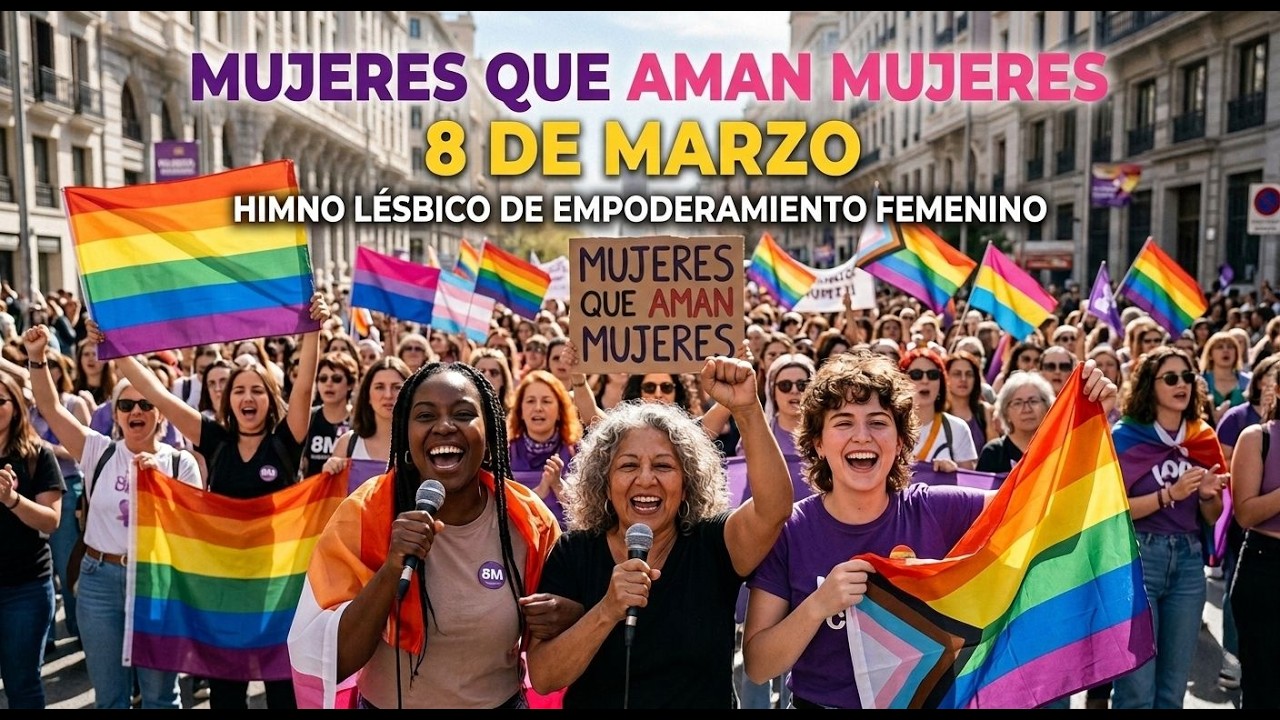 MUJERES QUE AMAN MUJERES (8 DE MARZO) | Himno Lésbico de Empoderamiento Femenino 🌈