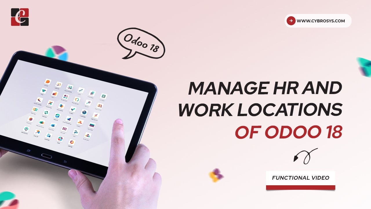 Manage HR and Work Locations in Odoo 18 | Mastering Odoo HR | Odoo 18 Functional Tutorials