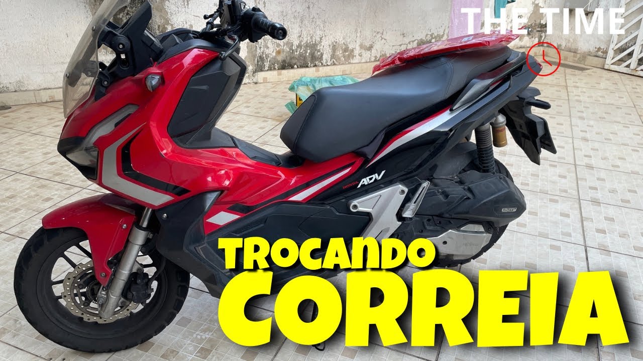 Como Trocar a Correia da Honda ADV | Passo a Passo Completo