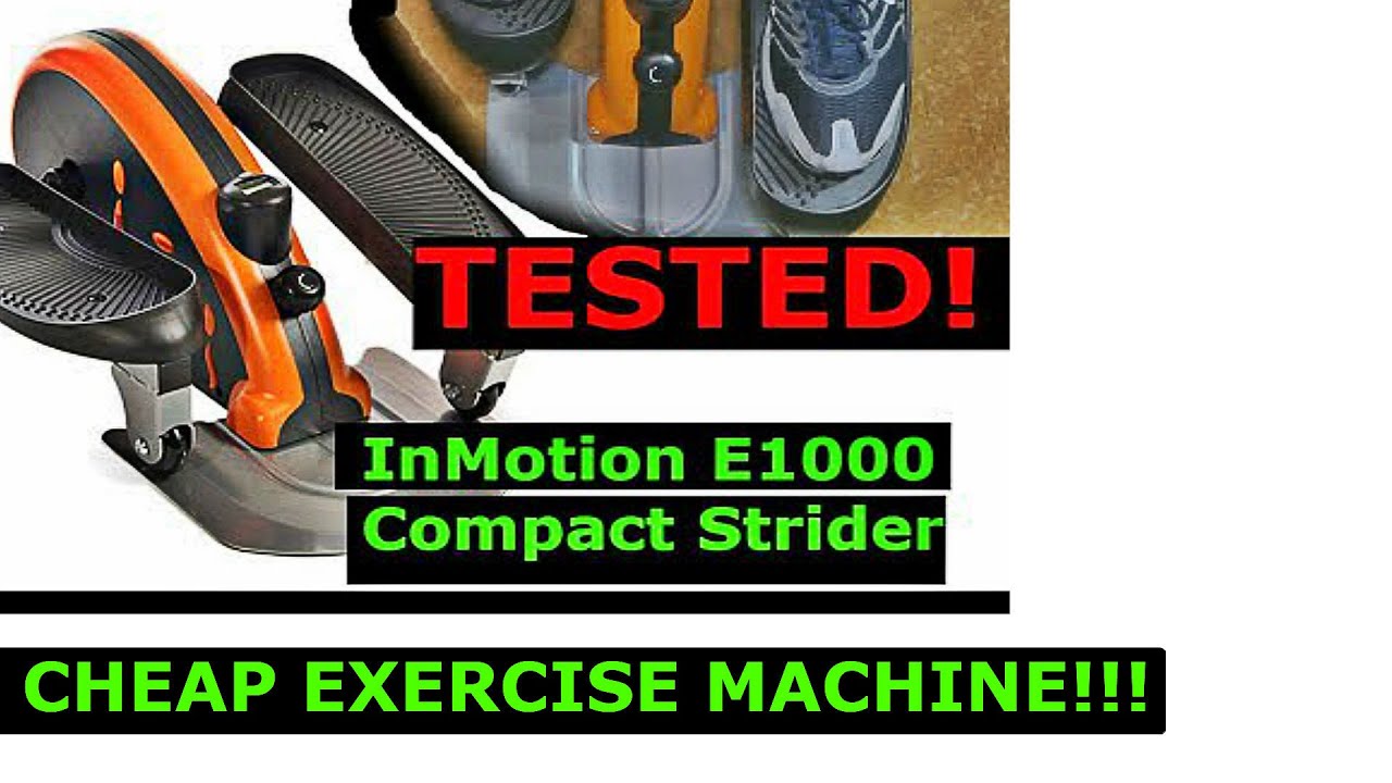 InMotion E1000 Compact Strider Review. Indoor Exercising possible.