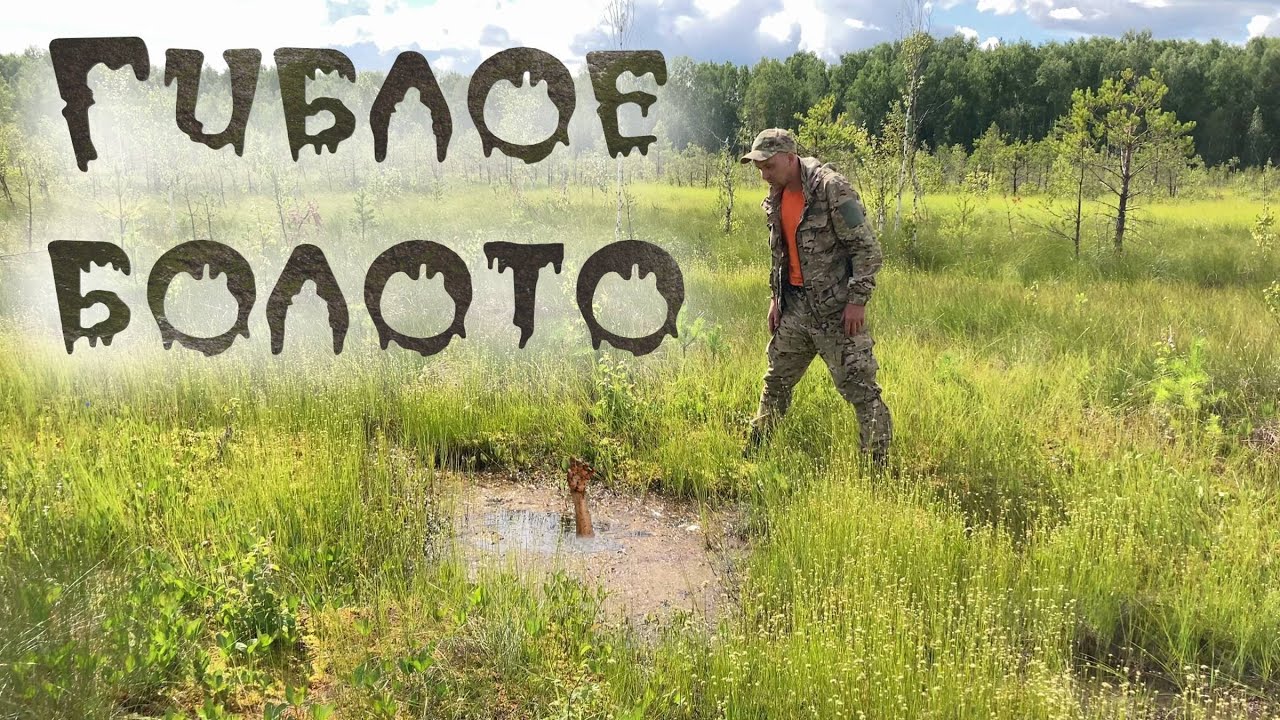 Не по плану. Попали на болото.