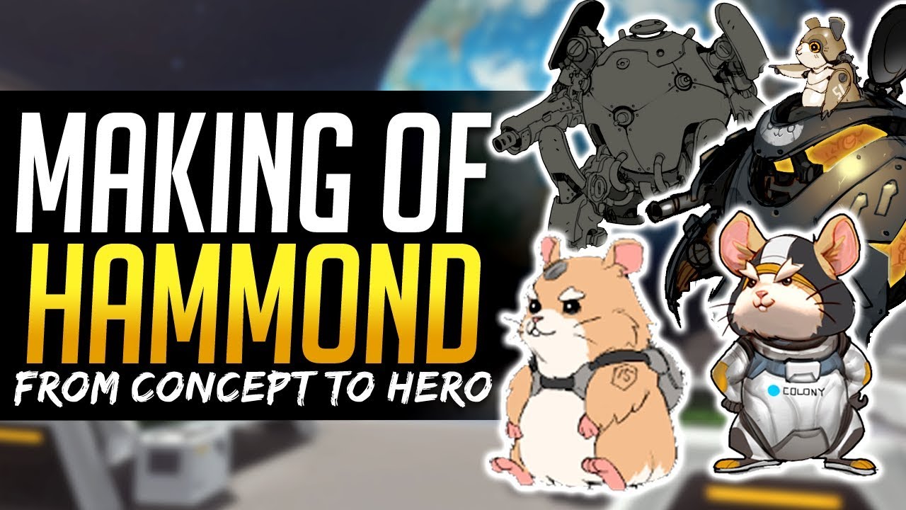 Overwatch HOW HAMMOND WAS MADE - Wrecking Ball Concept to Playable Hero