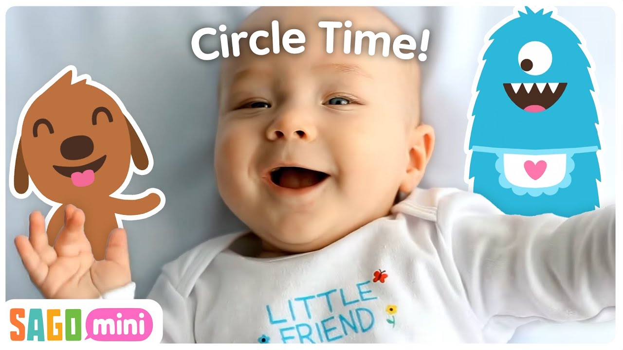 It's Circle Time! 👶🏻 How Do You Make a Baby Laugh? 👶🏾 | Sago Mini Friends