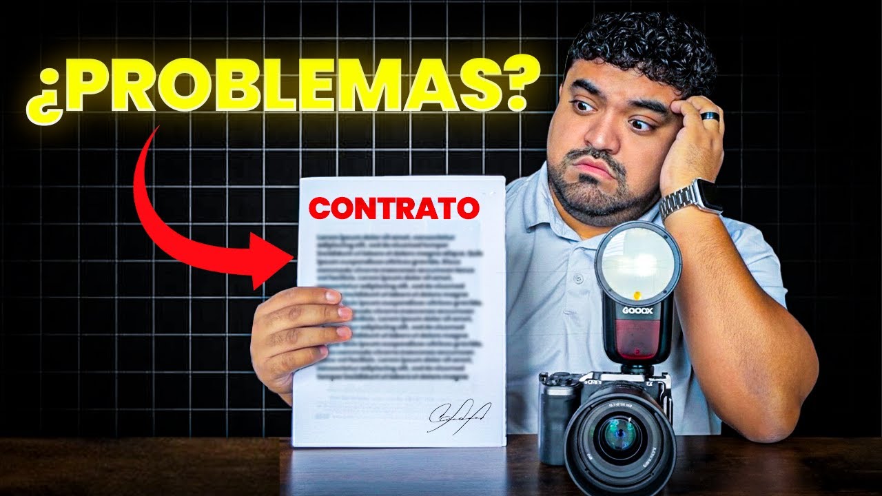 ESTO lleva un CONTRATO de FOTOGRAFÍA (o tendrás problemas) 📝📸