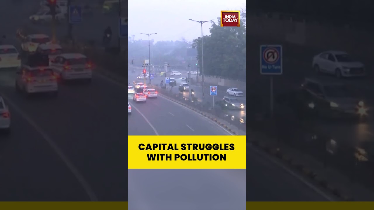 Delhi AQI Update: Air Quality Around ITO Recorded &lsquo;Moderate&rsquo; at 174 | #delhiairpollution