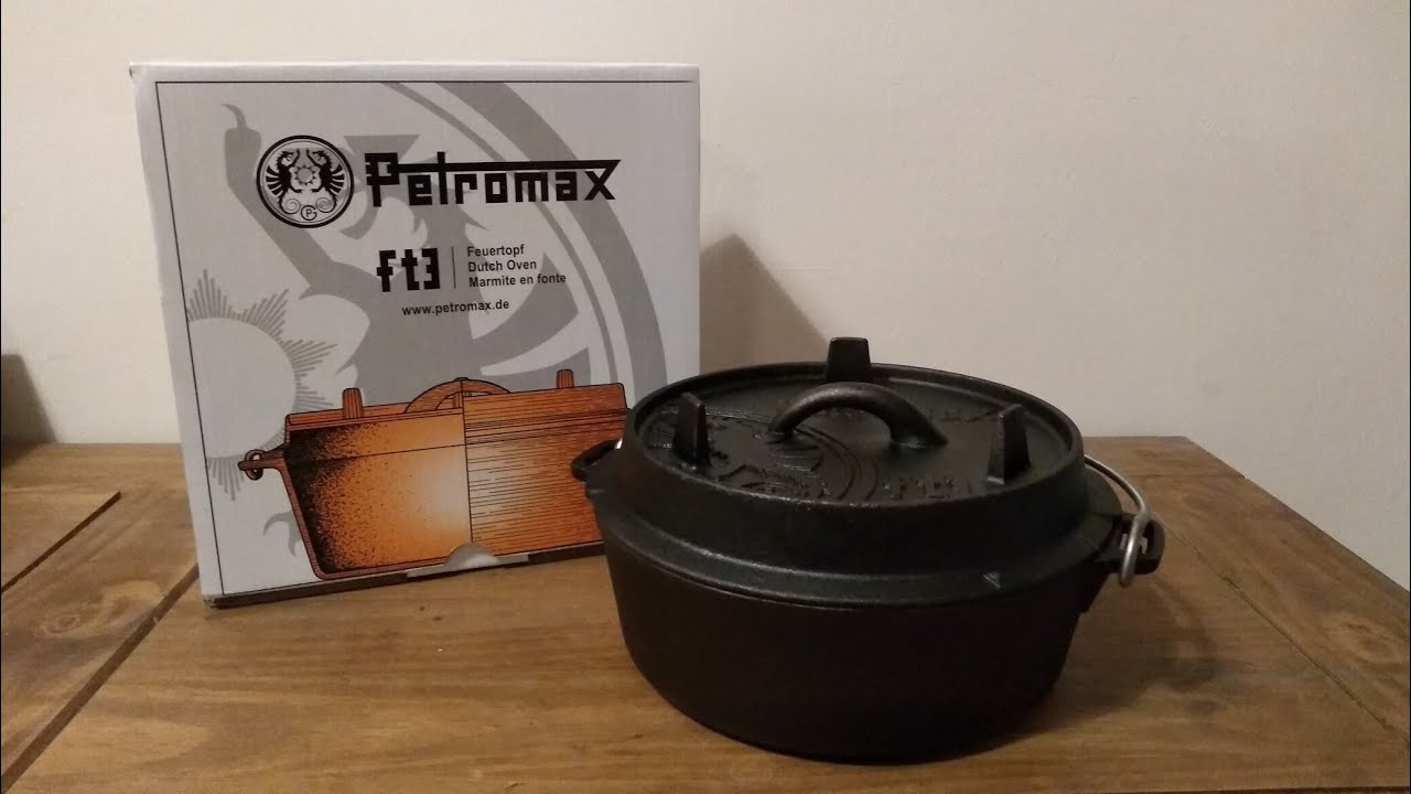Unboxing Petromax Dutch Oven - FT3-T