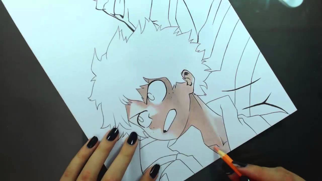 Speed Drawing - Midoriya Izuku (Boku no Hero Academia)