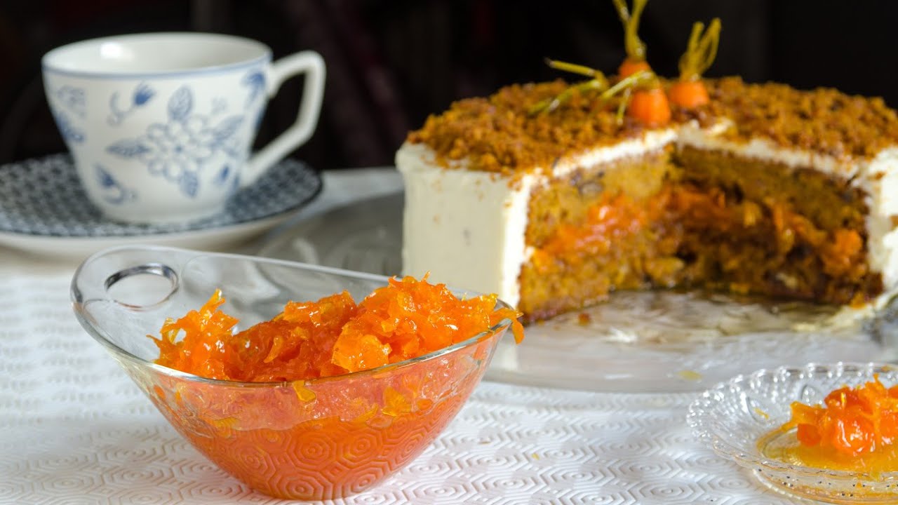Κέικ καρότου, αφράτο και πεντανόστιμο - Carrot cake