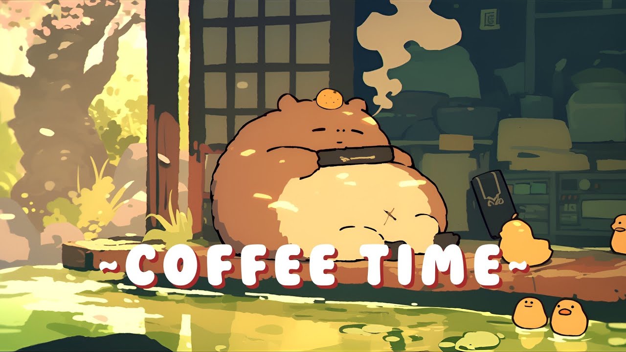 Capybara Beats Radio - Chill Beats to Help You Relax ~ Calm Energy ~ 🌸 ☕