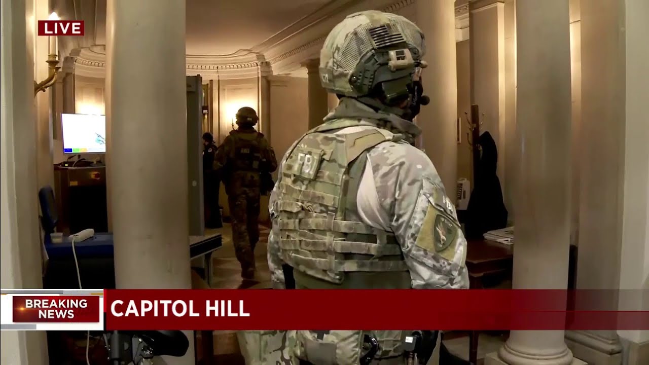 National Guard takes over Capitol Hill in D.C.