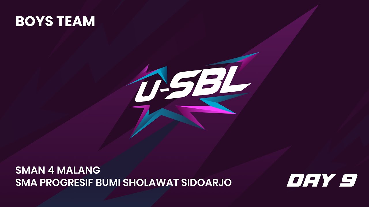 UBHINUS STUDENT BASKETBALL LEAGUE 2026| DAY 9 SMAN 4 MALANG VS SMA Progresif |25 JANUARI 2026