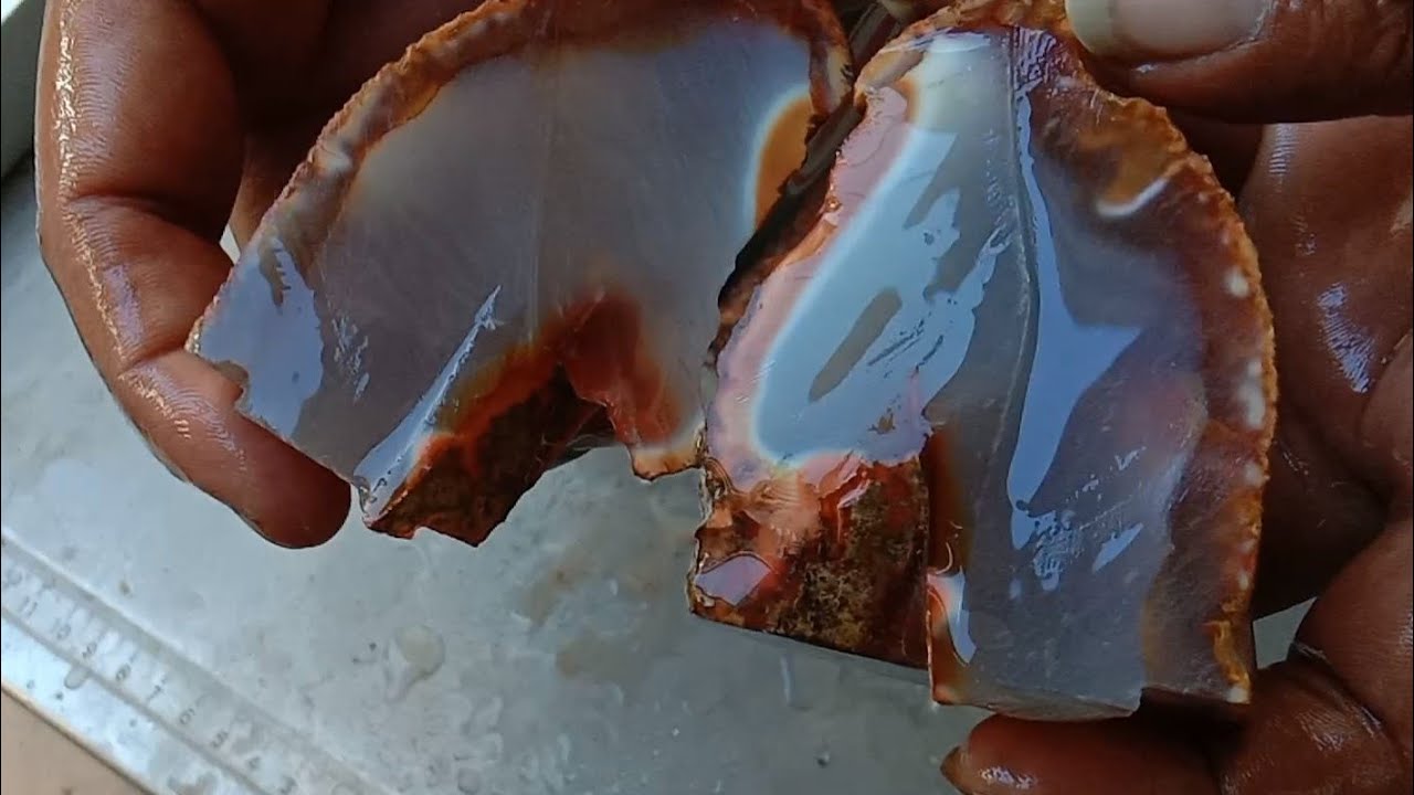 Menggosok bahan batu akik viral, cat eye fenomena by Bli Batu