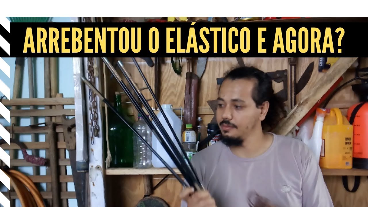 Como fazer para trocar o elástico das varetas da barraca