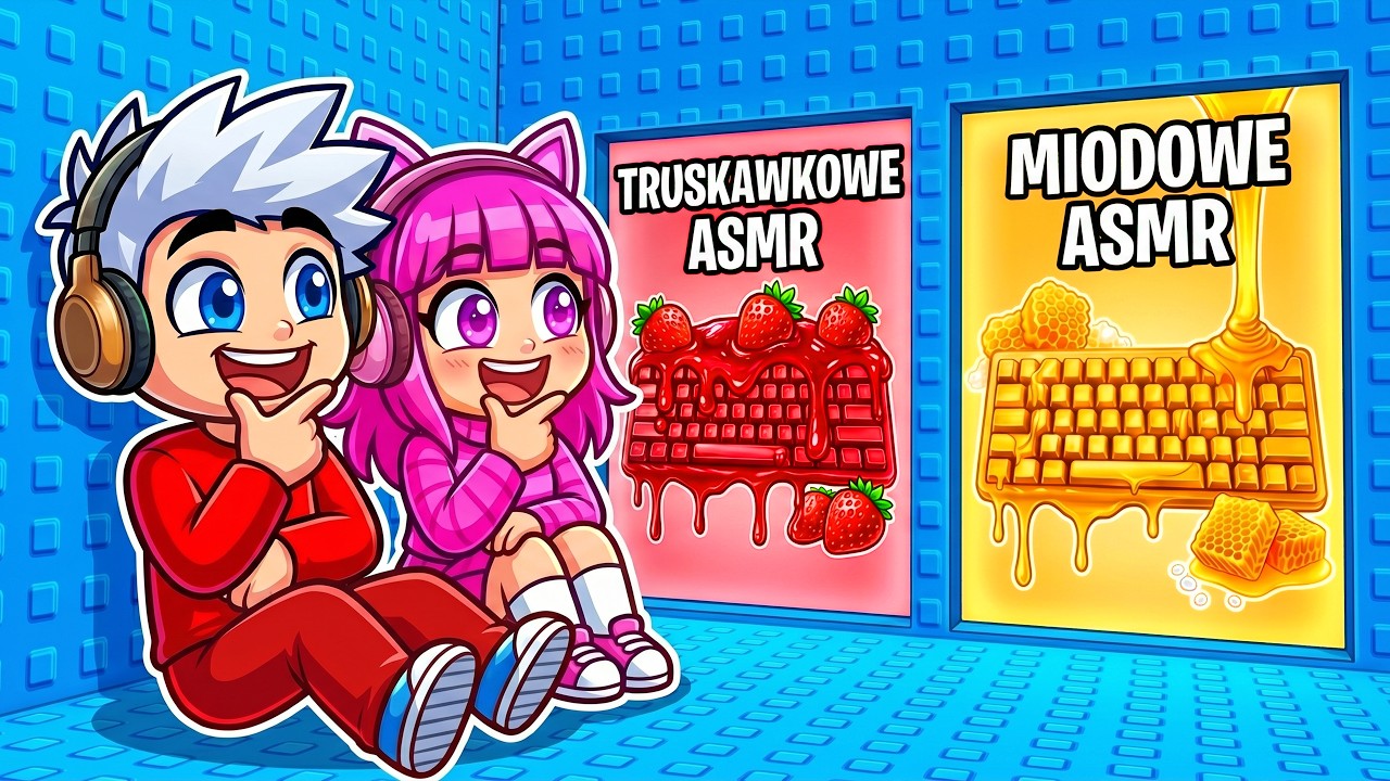Choose ASMR KEYBOARD in ROBLOX!