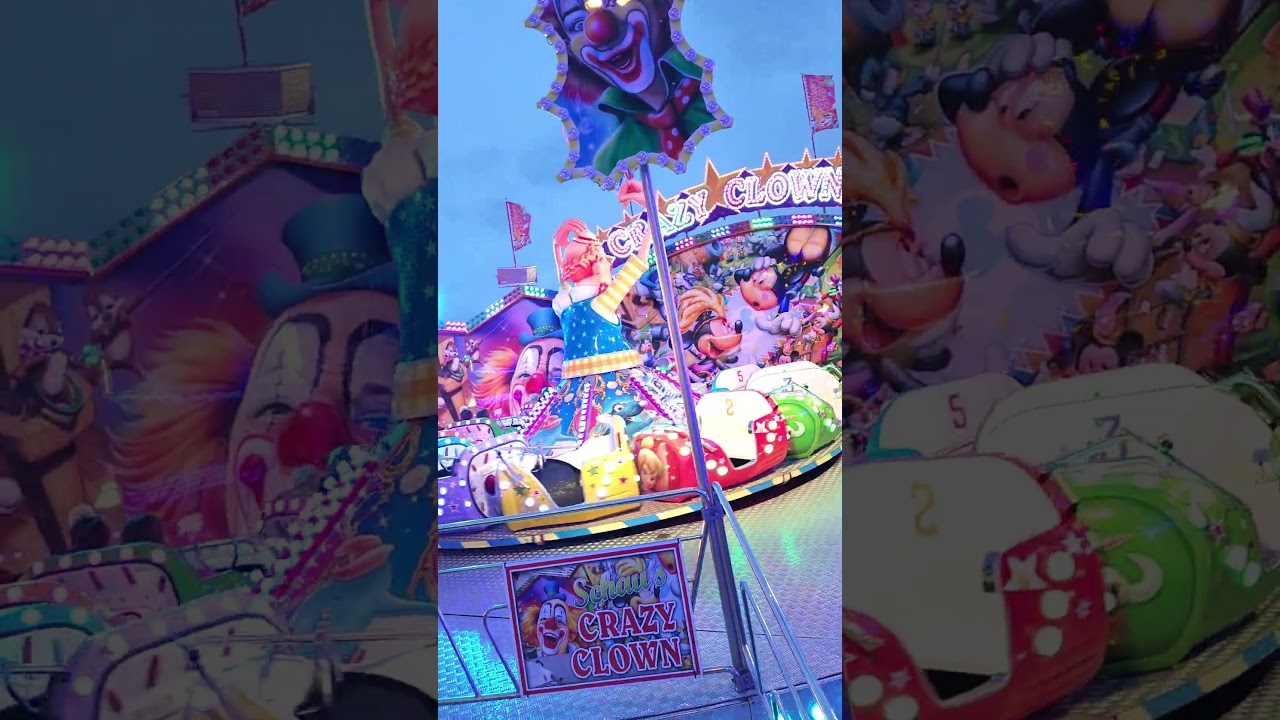 Crazy Clown - Schau (Kurzclip) #freimarkt #bremen #2023 #kirmes #kinderkarussell #shorts