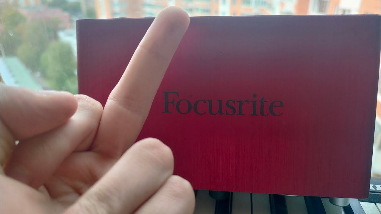 почему Focusrite - говно