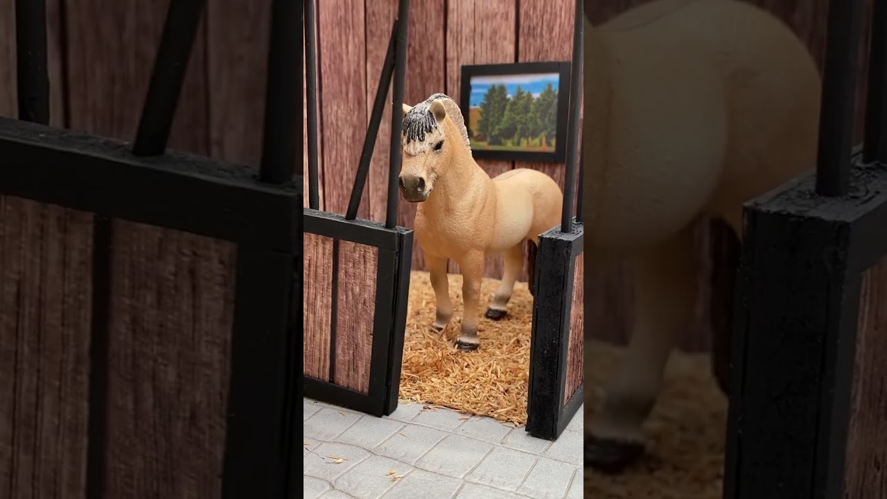Nieuwe STAL voor SCHLEICH PAARDEN gemaakt! 🤩