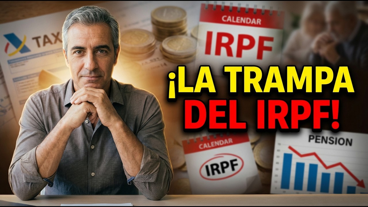 La TRAMPA del IRPF: Por qué tu Pensión es MENOR de lo que esperas (Evita el Hachazo)