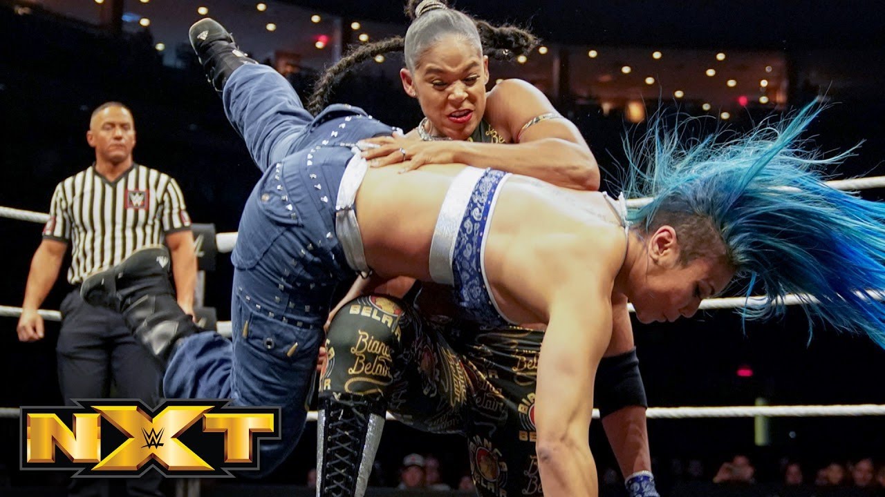 Миа Йим против Миа Йим Бьянка Белэр: WWE NXT, 5 июня 2019 г.